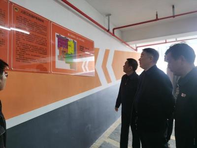 六安市政府督查人防车位标识工作 推进人防工程规范化管理